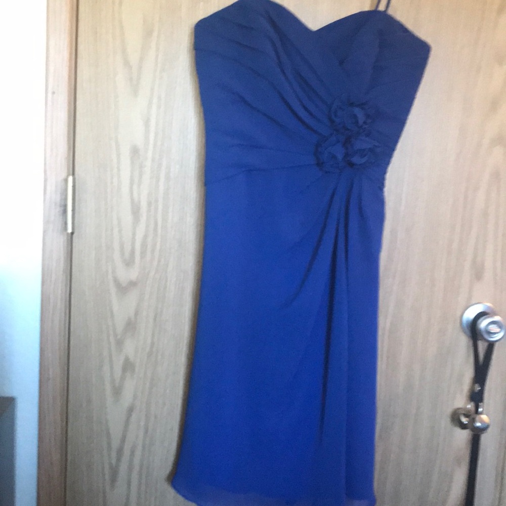EUC Alfred Angelo Blue dress